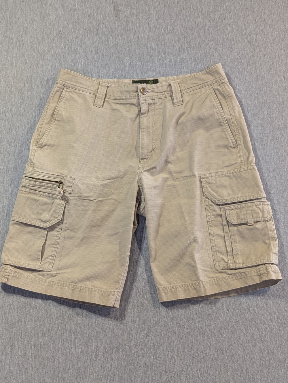 Eddie Bauer Cargo Shorts Men's 33 Tan